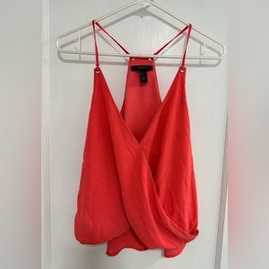 Forever 21 Grommet Surplice Cami